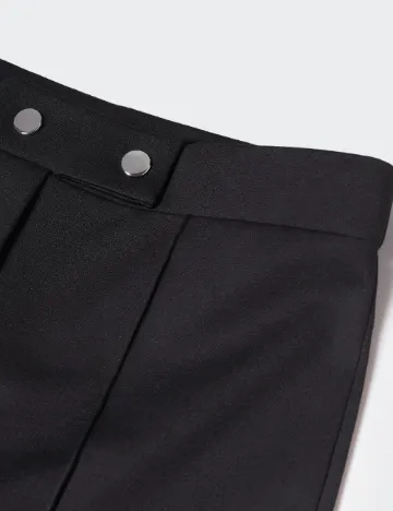 Pantaloni Mango, negru Negru