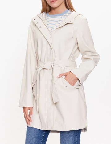 Trench Vero Moda, ecru