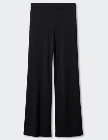 Pantaloni Mango, negru Negru