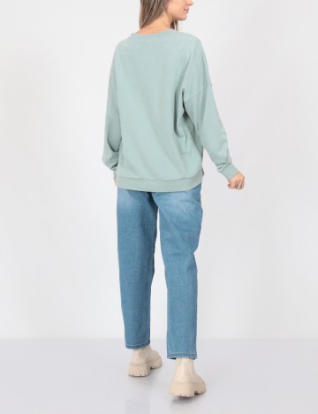 Bluza Oversize Vero Moda, turcoaz