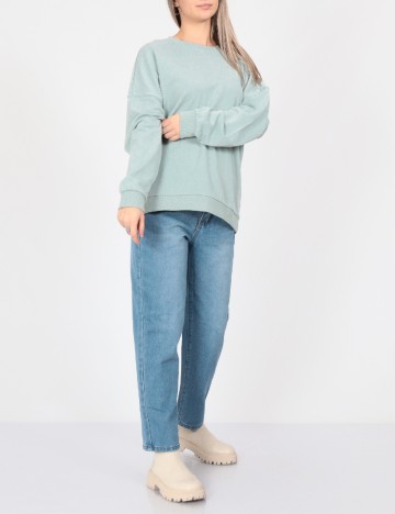 Bluza Oversize Vero Moda, turcoaz