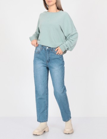 Bluza Oversize Vero Moda, turcoaz