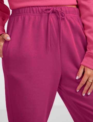 Pantaloni Pieces, magenta