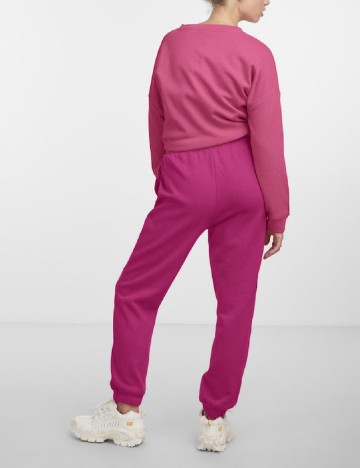 Pantaloni Pieces, magenta