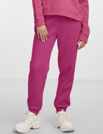 Pantaloni Pieces, magenta