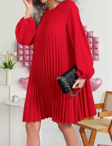 Rochie scurta SHEIN, rosu Rosu