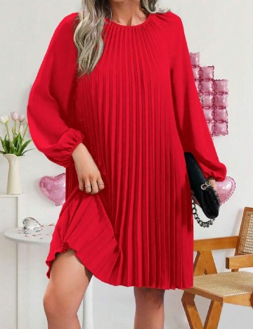 Rochie scurta SHEIN, rosu