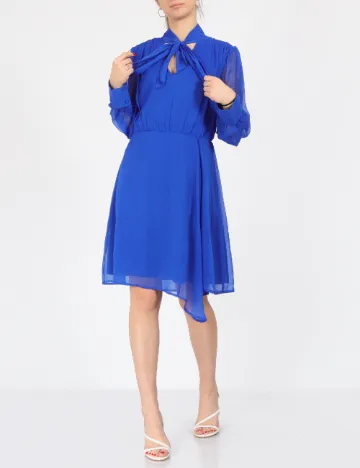 Rochie scurta Vero Moda, albastru Albastru