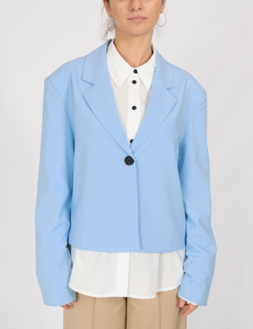 Sacou Vero Moda, bleu