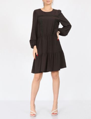 Rochie scurta Vero Moda, maro