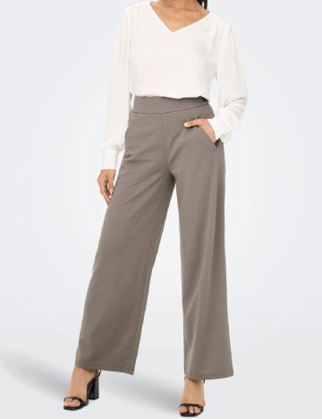 Pantaloni Jacqueline de Yong, gri