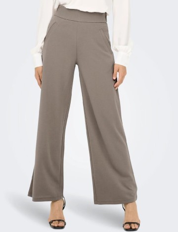 Pantaloni Jacqueline de Yong, gri