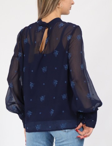 Bluza Vero Moda, bleumarin