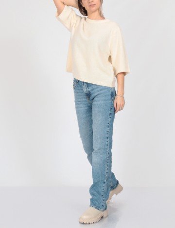 Bluza Vero Moda, crem