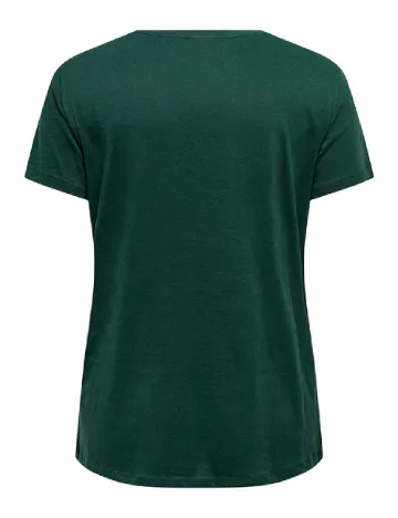 Tricou Only Carmakoma, verdev Verde