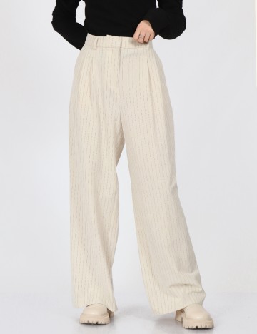 Pantaloni Vero Moda, crem