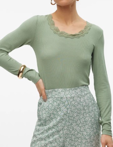 Bluza Vero Moda, verde