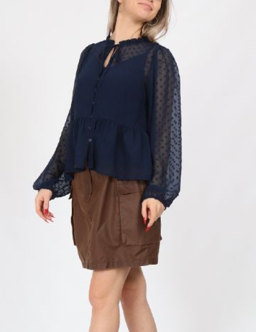 Bluza Vero Moda, bleumarin