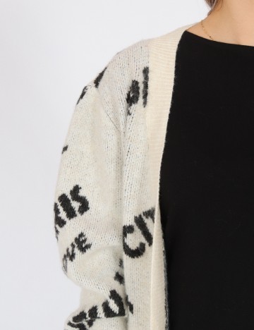 Cardigan Vero Moda, ecru