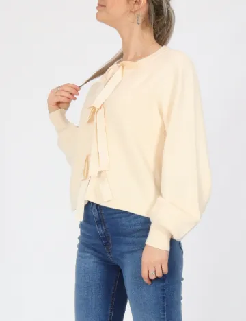 Bluza Vero Moda, crem Crem