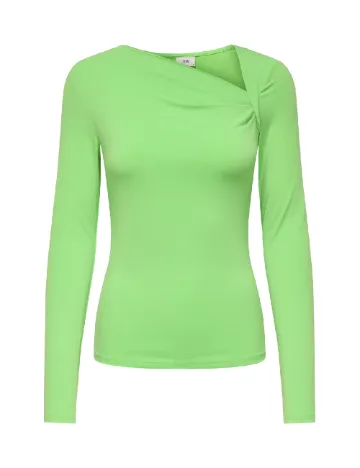 Bluza Jacqueline de Yong, verde Verde