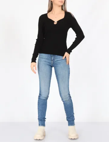 Bluza Vero Moda, negru Negru