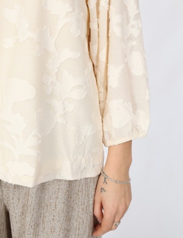 Bluza Vila, crem