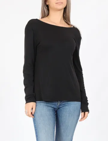 Bluza Jacqueline de Yong, negru Negru