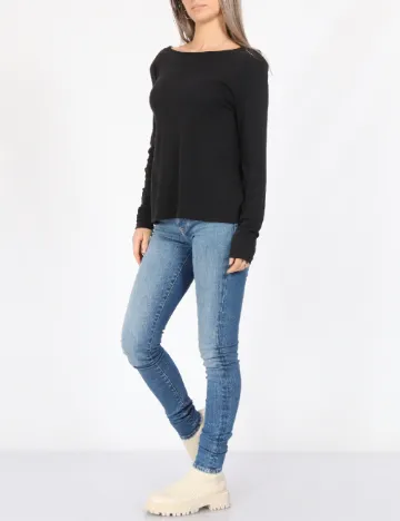 Bluza Jacqueline de Yong, negru Negru