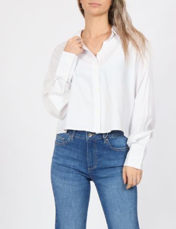 Camasa Oversize Vero Moda, alb