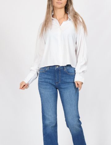 Camasa Oversize Vero Moda, alb