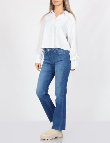 Camasa Oversize Vero Moda, alb