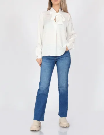 Bluza Vero Moda, alb Alb