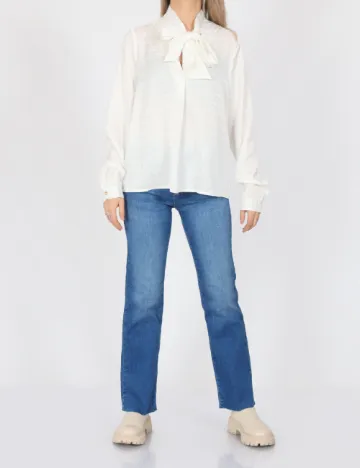 Bluza Vero Moda, alb Alb