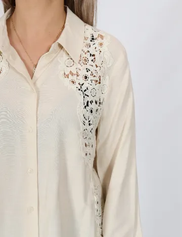 Camasa Vero Moda, crem Crem