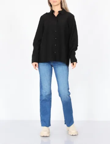 Camasa Vero Moda, negru Negru