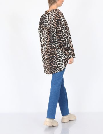 Camasa Oversize Vero Moda, animal print