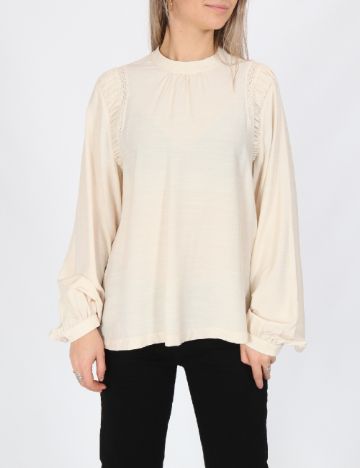 Bluza Vero Moda, crem