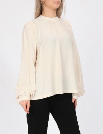 Bluza Vero Moda, crem