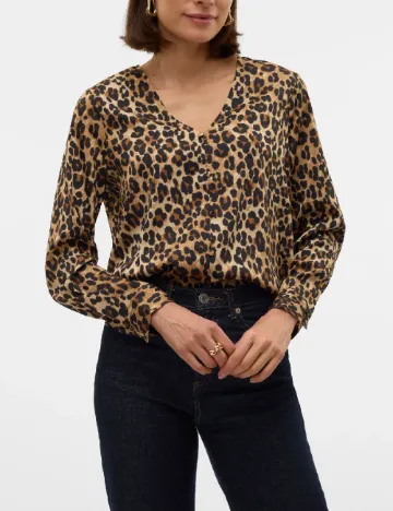 Camasa Vero Moda, animal print Animal print