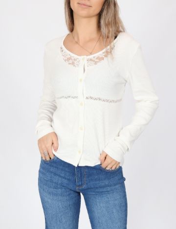 Bluza Jacqueline de Yong, alb