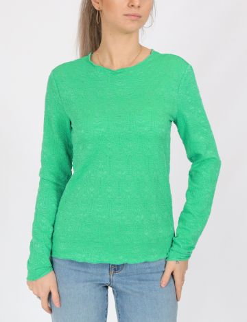 Bluza Pieces, verde