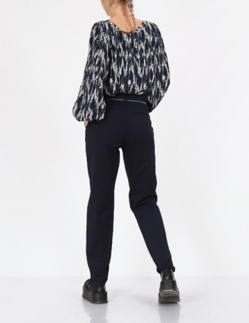 Pantaloni Only, bleumarin