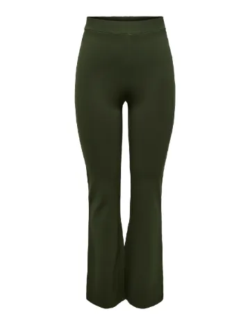 Pantaloni Jacqueline de Yong, verde Verde