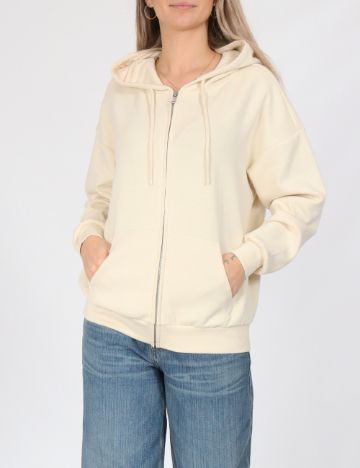 Hanorac Oversize Only, crem