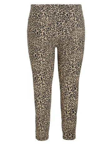 Pantaloni EVOKED VILA, animal print Animal print