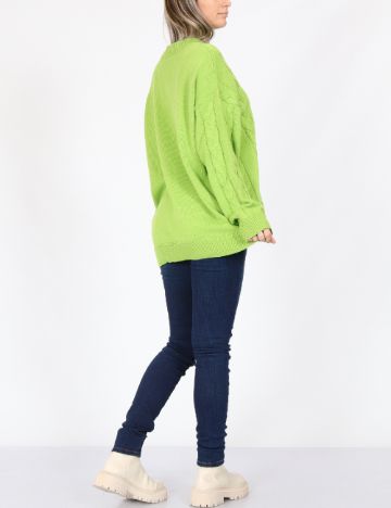 Pulover Oversize Jack&Jones, verde