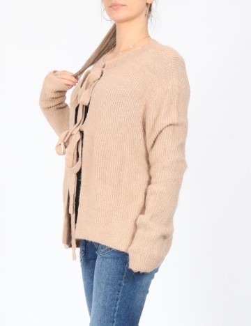 Cardigan Jacqueline de Yong, bej