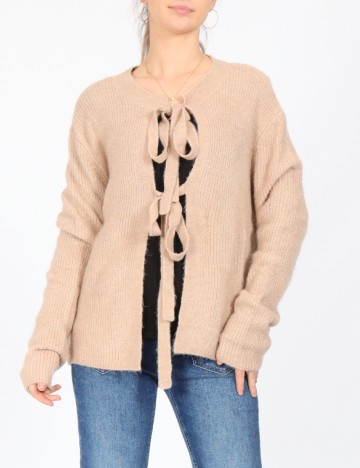 Cardigan Jacqueline de Yong, bej