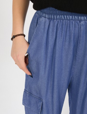 Pantaloni Only, albastru